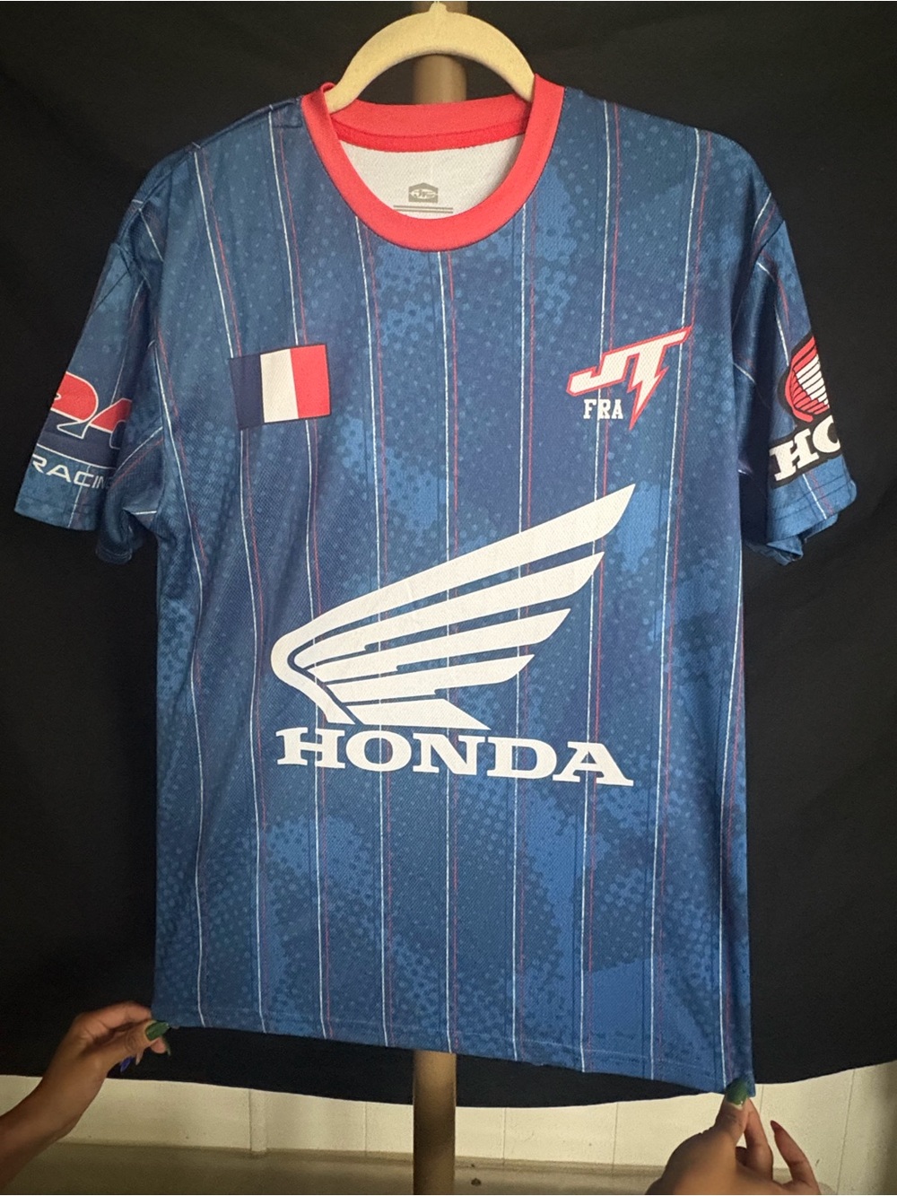 FA Light Blue and White Athletic Jersey